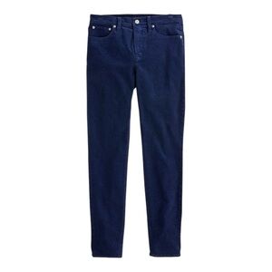 NWT J Crew 9” high-rise toothpick jeans in garment-dyed corduroy